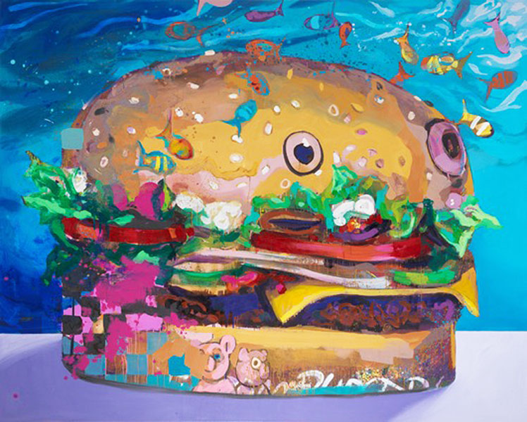 Burger // 200x250 cm // 2015