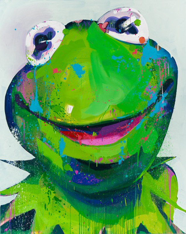 Kermit // 200x160 cm // 2017
