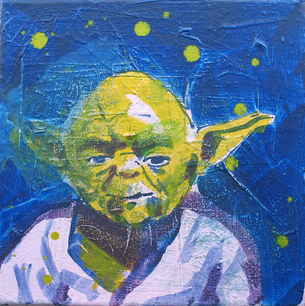 Yoda // 25x25 cm // 2012